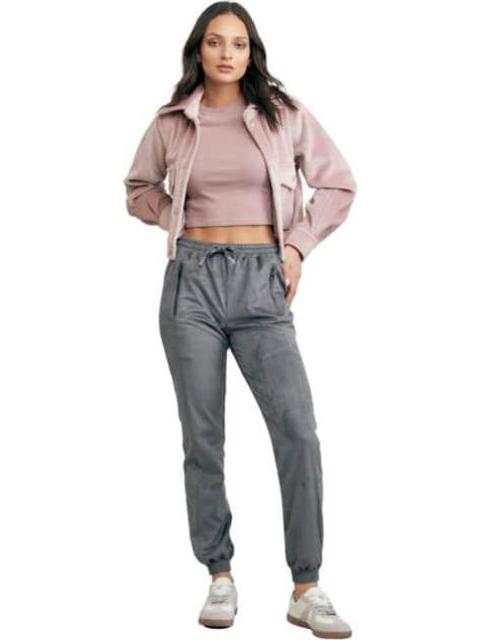 JOGGER CINTURA ALTA GRIS HOLLY LAND