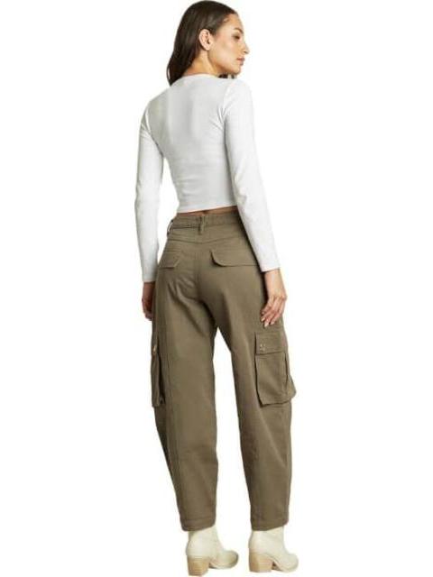 JOGGER CINTURA SUPERALTA VERDE OLIVO ATMOSPHERE DNM
