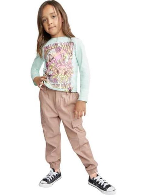 JOGGER EFECTO PIEL PALO DE ROSA HOLLY LAND KIDS