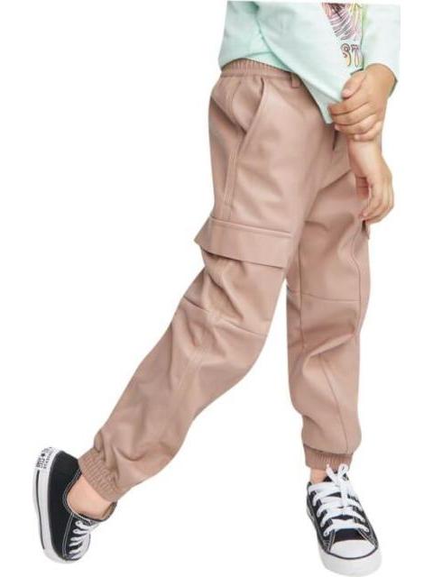 JOGGER EFECTO PIEL PALO DE ROSA HOLLY LAND KIDS