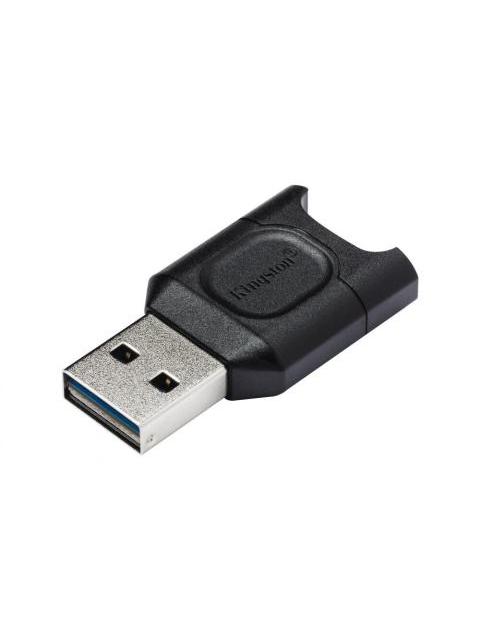 KINGSTON LECTOR DE MEMORIA MOBILELITE PLUS MICROSD USB A 3.0 NEGRO