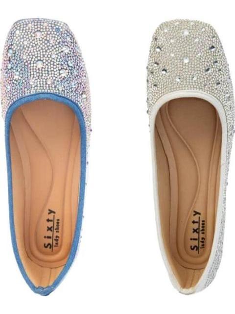 KIT BALLERINAS CON PEDRERIA MULTICOLOR SHOSH