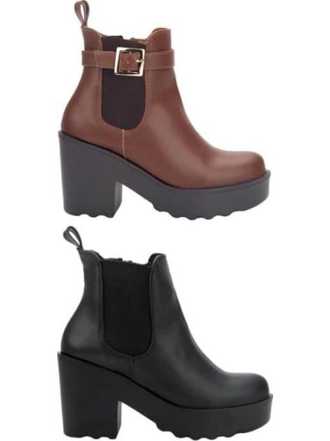 KIT BOTA PU CON PLATAFORMA TRACK MULTICOLOR TIERRA BENDITA
