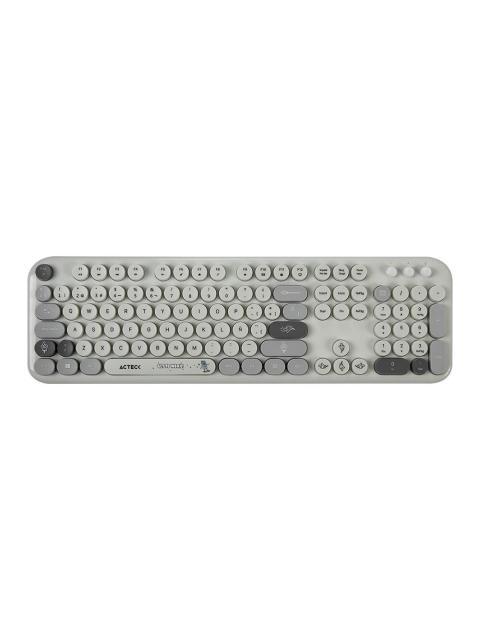 KIT DE TECLADO Y MOUSE ACTECK CREATOR CHIC K- COLORS MK485 INALAMBRICO RF INALAMBRICO GRIS ESPANOL
