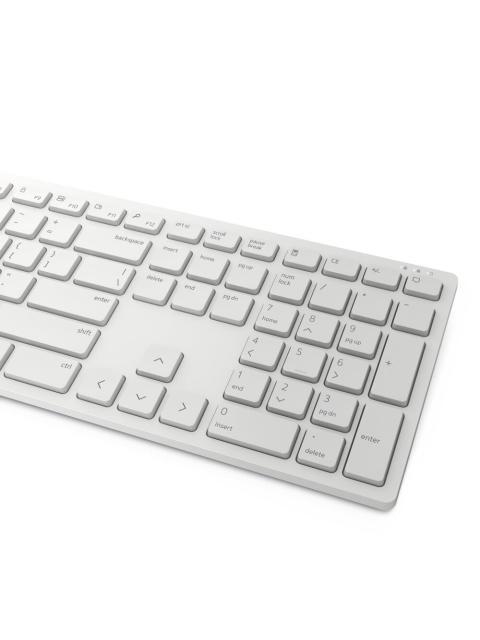 KIT DE TECLADO Y MOUSE DELL KM5221W INALAMBRICO USB BLANCO (ESPANOL)