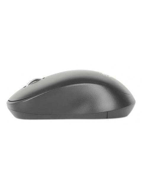KIT DE TECLADO Y MOUSE MANHATTAN 180771 INALAMBRICO RF INALAMBRICO NEGRO INGLES
