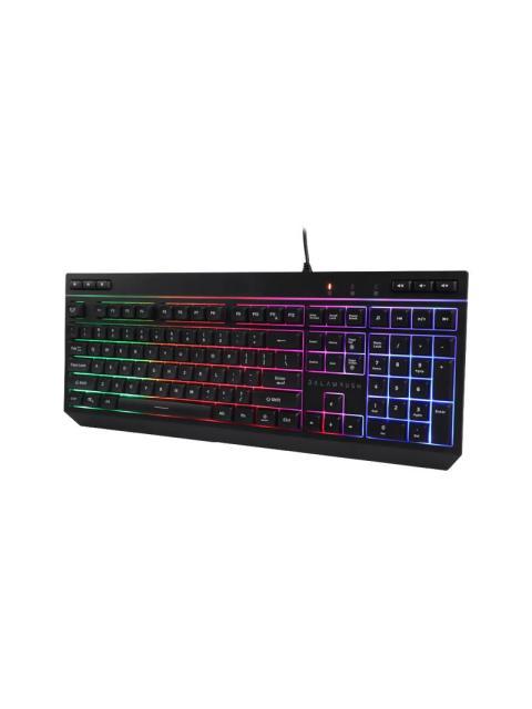 KIT GAMER DE TECLADO Y MOUSE BALAM RUSH SQUAD MASTER PLUS KTM555 ALAMBRICO USB NEGRO (ESPANOL)