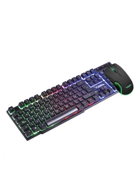 KIT GAMER DE TECLADO Y MOUSE XZEAL XST-201 ALAMBRICO USB NEGRO (ESPANOL)
