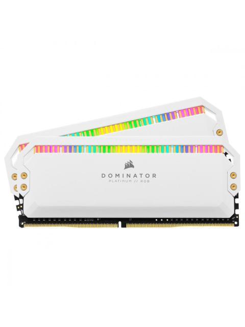 KIT MEMORIA RAM CORSAIR DOMINATOR PLATINUM DDR4 4000MHZ 16GB (2 X 8GB) CL19 XMP BLANCO
