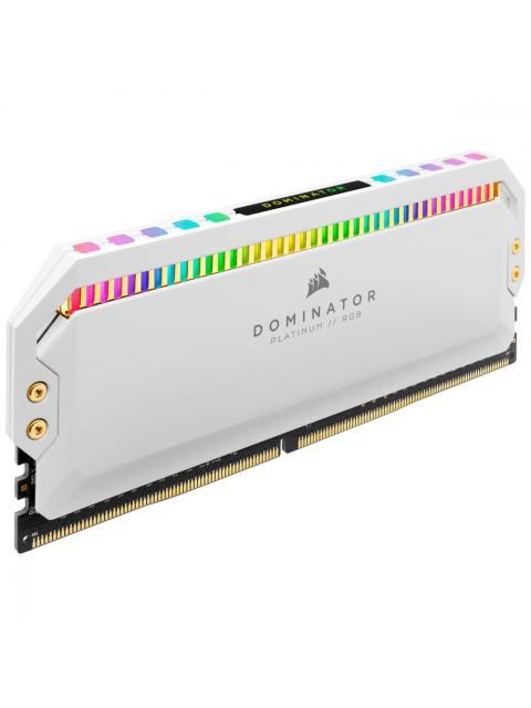 KIT MEMORIA RAM CORSAIR DOMINATOR PLATINUM DDR4 4000MHZ 16GB (2 X 8GB) CL19 XMP BLANCO