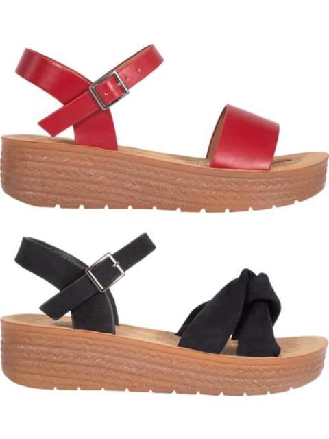 KIT SANDALIA PLANA BASICA MULTICOLOR VI LINE