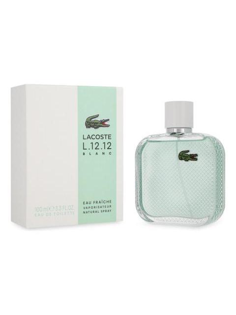 L.12.12 BLANC EAU FRAICHE CABALLERO LACOSTE 100 ML EDT SPRAY