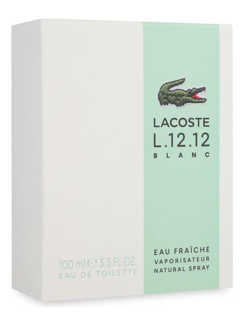 L.12.12 BLANC EAU FRAICHE CABALLERO LACOSTE 100 ML EDT SPRAY