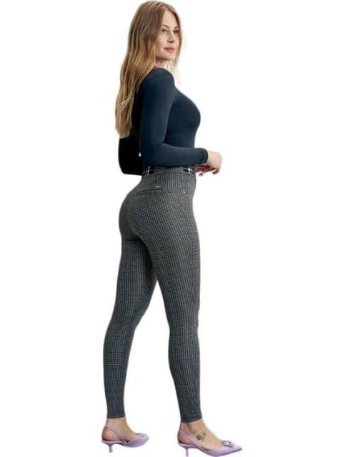 LEGGINGS CUADROS CINTURA ALTA BICOLOR HOLLY LAND