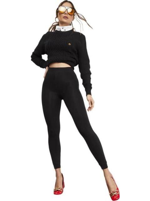 LEGGINGS CINTURA ALTA NEGRO HOLLY LAND