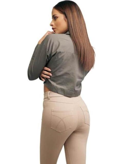 LEGGINGS CINTURA REGULAR BEIGE HOLLY LAND