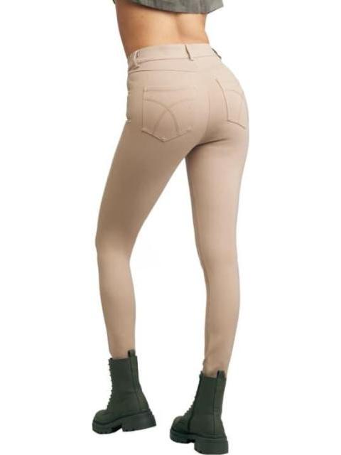 LEGGINGS CINTURA REGULAR BEIGE HOLLY LAND