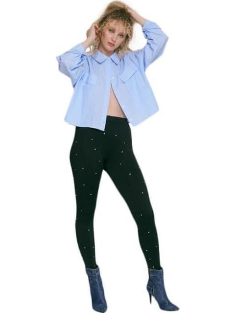 LEGGINGS CINTURA REGULAR NEGRO HOLLY LAND