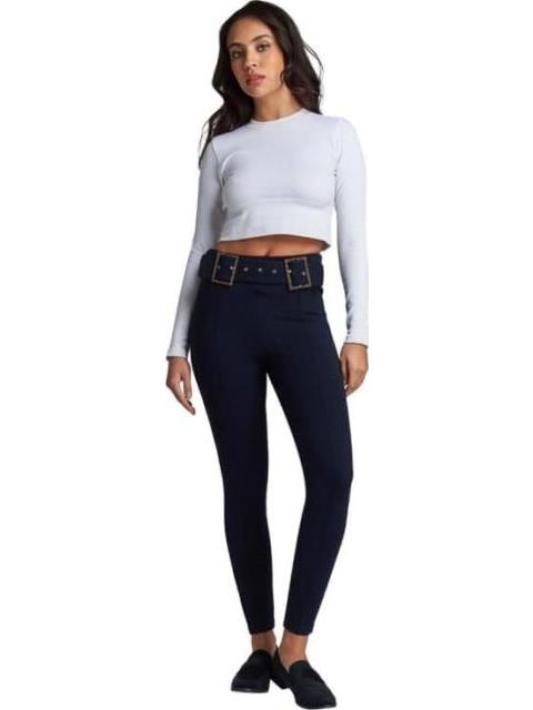LEGGINGS CINTURA SUPERALTA AZUL MARINO HOLLY LAND