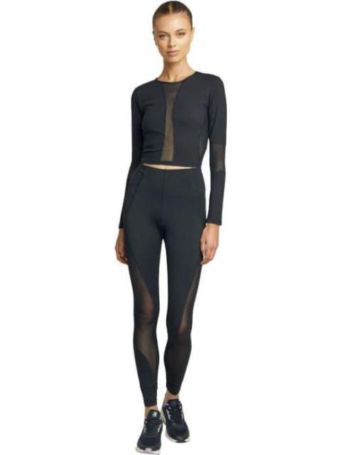 LEGGINGS CON TRANSPARENCIA NEGRO PROKENNEX