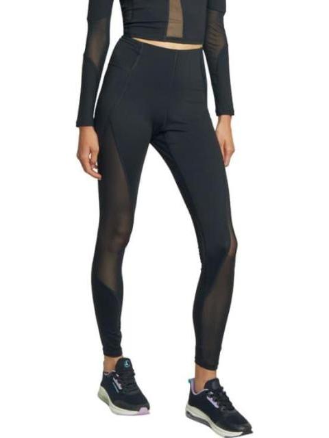 LEGGINGS CON TRANSPARENCIA NEGRO PROKENNEX