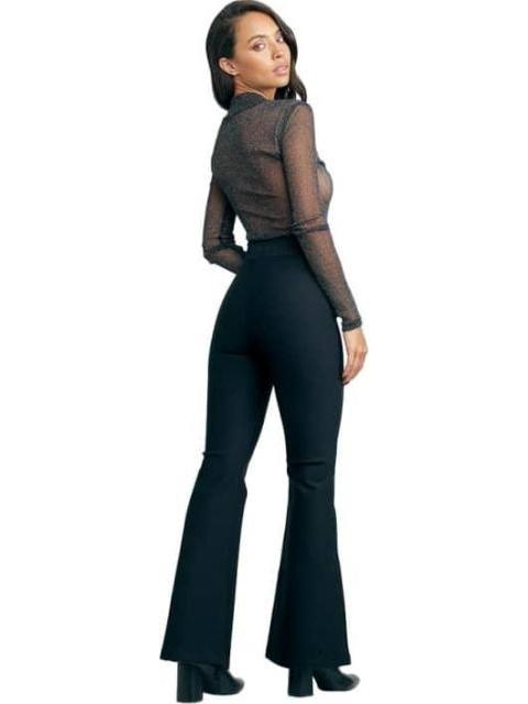 LEGGINGS CAMPANA CINTURA ALTA NEGRO HOLLY LAND