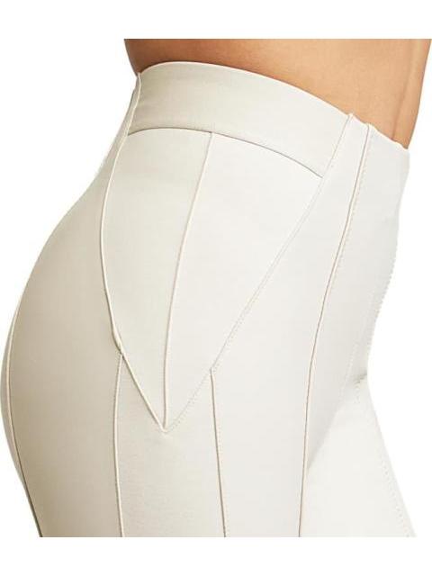 LEGGINGS EFECTO PIEL MARFIL HOLLY LAND