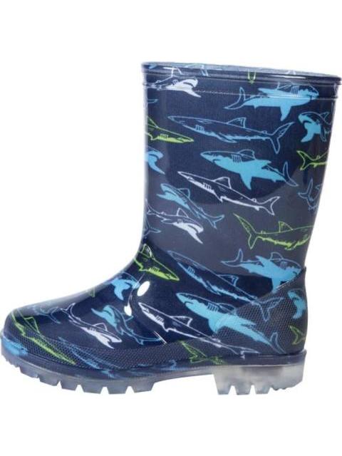 BOTA DE LLUVIA TIBURON AZUL SCHATZ KIDS