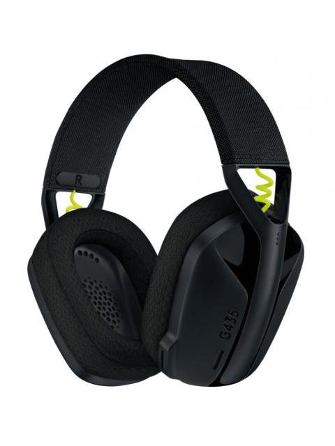 LOGITECH AUDIFONOS GAMER G435 PARA PC-PS4-PS5 INALAMBRICO USB-A NEGRO