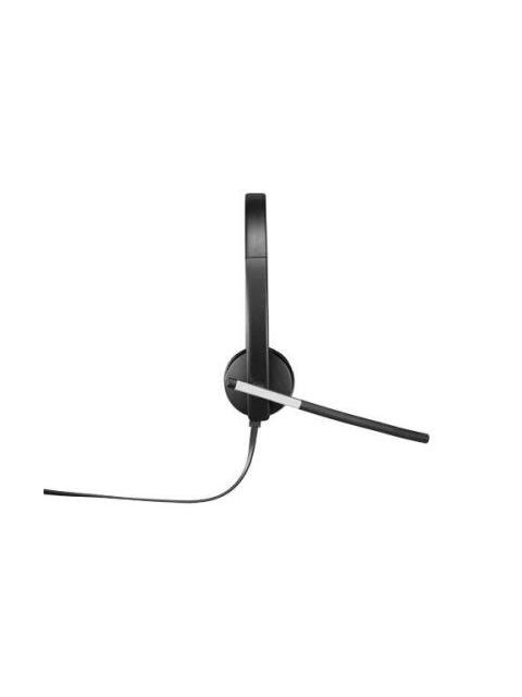 LOGITECH H650E AUDIFONOS CON MICROFONO ALAMBRICO USB COLOR NEGRO