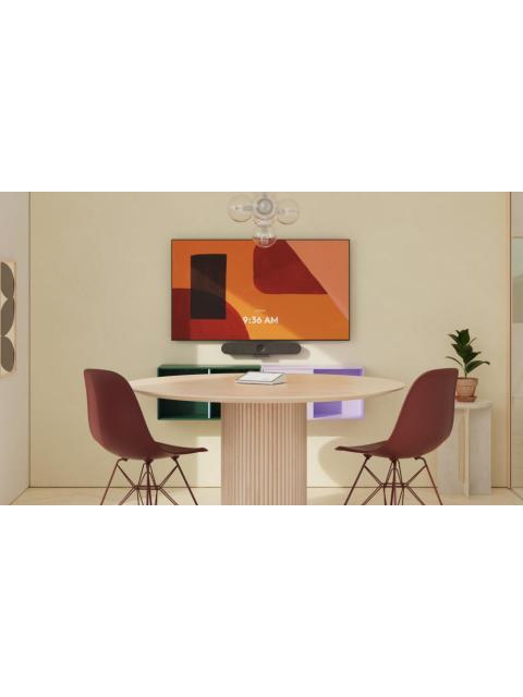 LOGITECH SISTEMA DE VIDEOCONFERENCIA RALLY BAR HUDDLE CON MICROFONO 4K ULTRA HD 1X RJ-45 2X HDMI 1X USB-A 1X USB-C GRAFITO