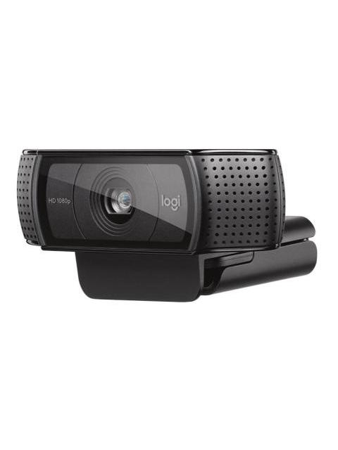 LOGITECH WEBCAM HD PRO C920 CON MICROFONO FULL HD 1920 X 1080 PIXELES USB 2.0 NEGRO