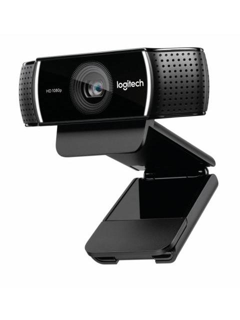 LOGITECH WEBCAM HD PRO STREAM C922 1920X1080 PIXELES USB NEGRO