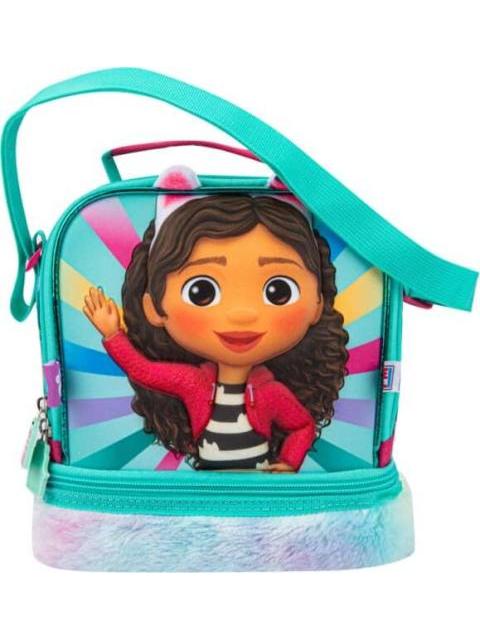 LONCHERA ESCOLAR ROSA GABBYS DOLLHOUSE