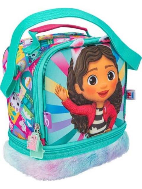 LONCHERA ESCOLAR ROSA GABBYS DOLLHOUSE