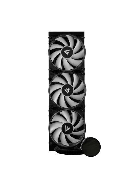 LQG700 BK ENFRIAMIENTO LIQUIDO GAME FACTOR LQG700 360MM RGB 3 FAN 120MM NEGRO