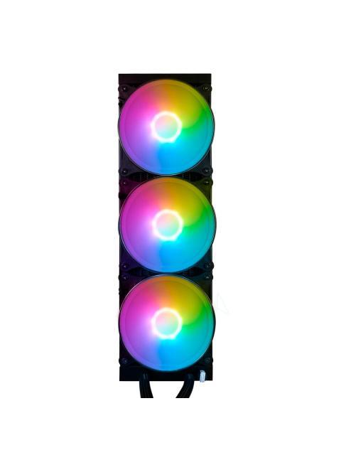LQG700 BK ENFRIAMIENTO LIQUIDO GAME FACTOR LQG700 360MM RGB 3 FAN 120MM NEGRO