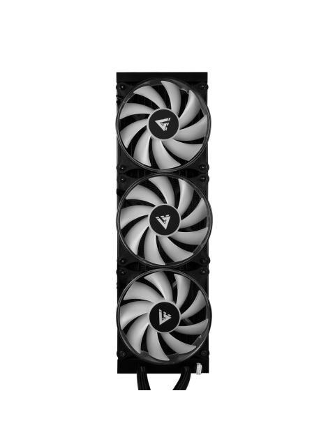 LQG700 BK ENFRIAMIENTO LIQUIDO GAME FACTOR LQG700 360MM RGB 3 FAN 120MM NEGRO