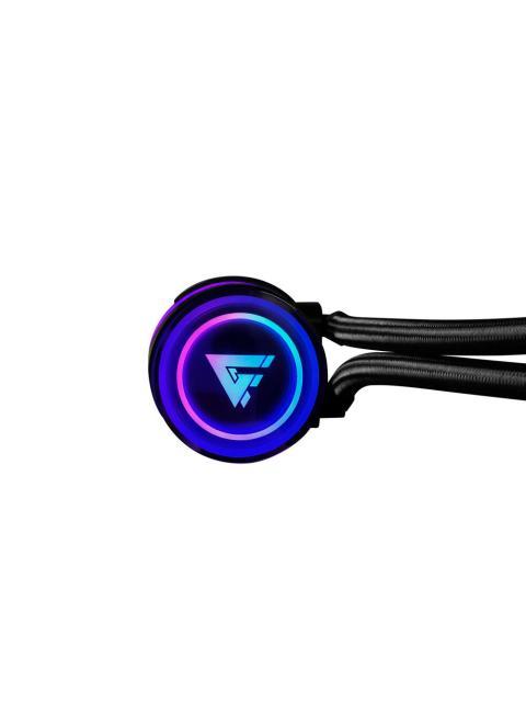 LQG700 BK ENFRIAMIENTO LIQUIDO GAME FACTOR LQG700 360MM RGB 3 FAN 120MM NEGRO