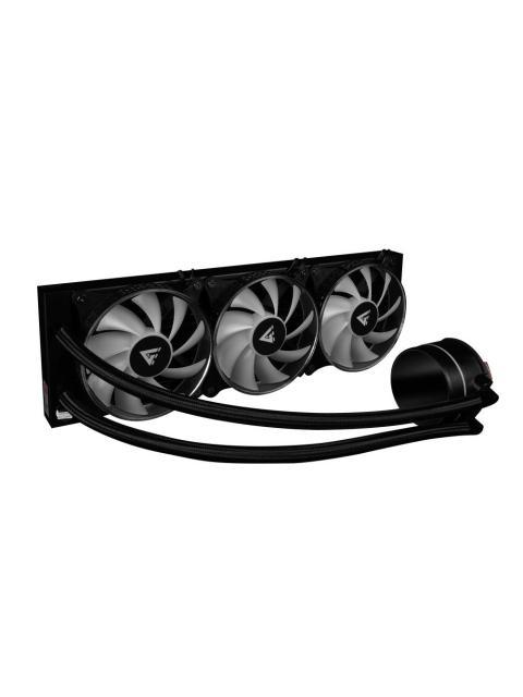 LQG700 BK ENFRIAMIENTO LIQUIDO GAME FACTOR LQG700 360MM RGB 3 FAN 120MM NEGRO