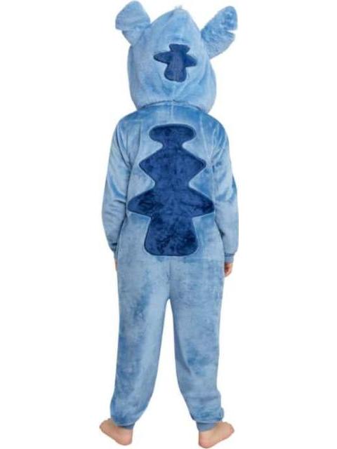 MAMELUCO STITCH CAPUCHA DESMONTABLE AZUL DISNEY