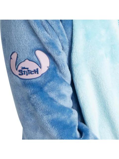 MAMELUCO STITCH CAPUCHA DESMONTABLE AZUL DISNEY