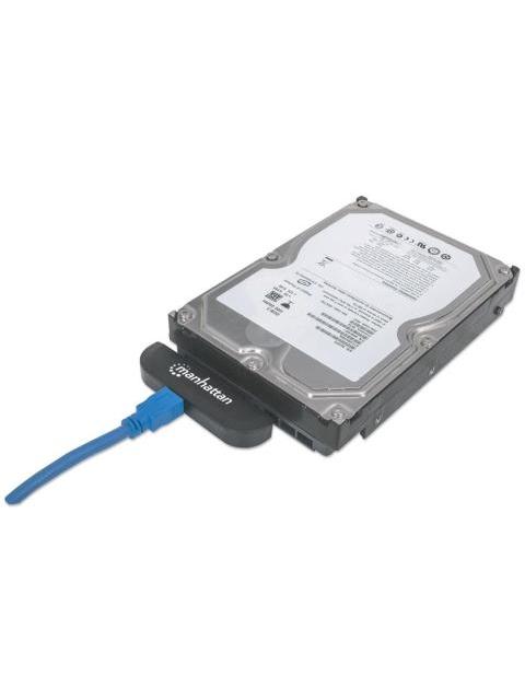 MANHATTAN ADAPTADOR SUPERSPEED USB 3.0 MACHO - SATA 2.5 MACHO 40CM