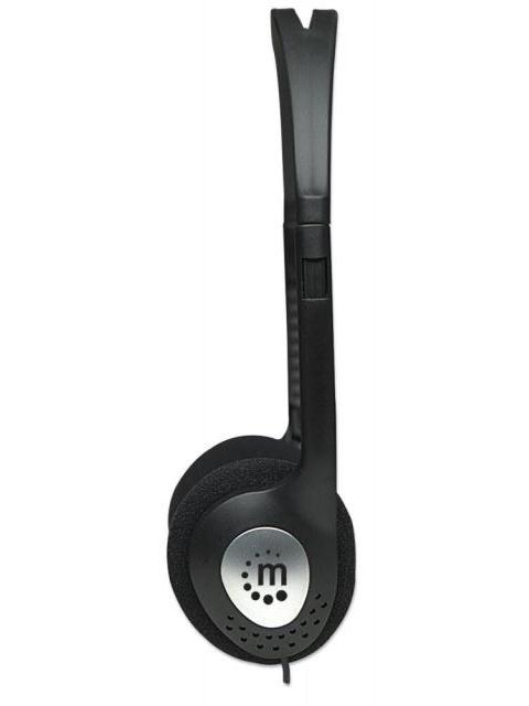 MANHATTAN AUDIFONOS 177481 ALAMBRICO 3.5MM NEGRO