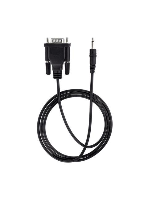 MANHATTAN CABLE 3.5MM MACHO - DB9 MACHO 1 METRO NEGRO