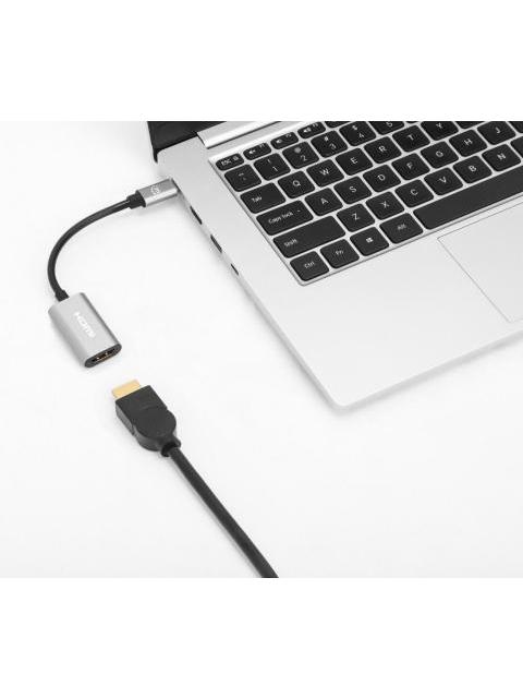 MANHATTAN HUB USB-C MACHO 1X HDMI 5 GBIT-S GRIS