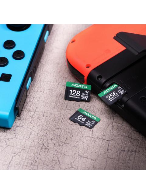 MEMORIA FLASH ADATA SPEED PLUS 512GB MICROSDXC UHS-I CLASE 10 CON ADAPTADOR