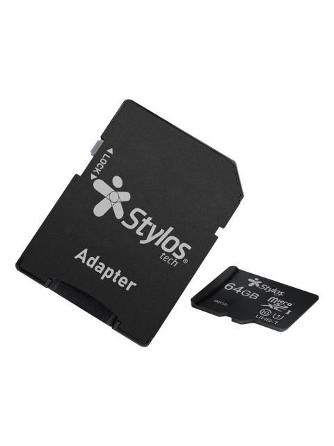 MEMORIA FLASH STYLOS STMSDA3B 64GB MICROSD
