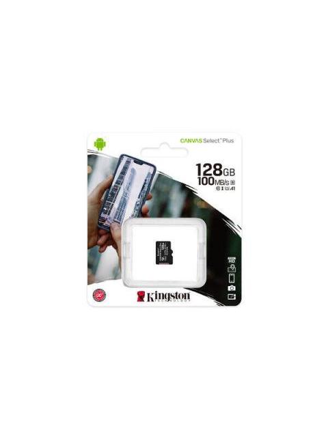 MEMORIA FLASH KINGSTON CANVAS SELECT PLUS 128GB MICROSDXC CLASE 10