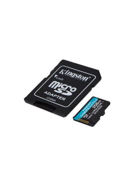 MEMORIA FLASH KINGSTON CANVAS GO! PLUS 256GB MICROSDXC UHS-I CLASE 10 CON ADAPTADOR